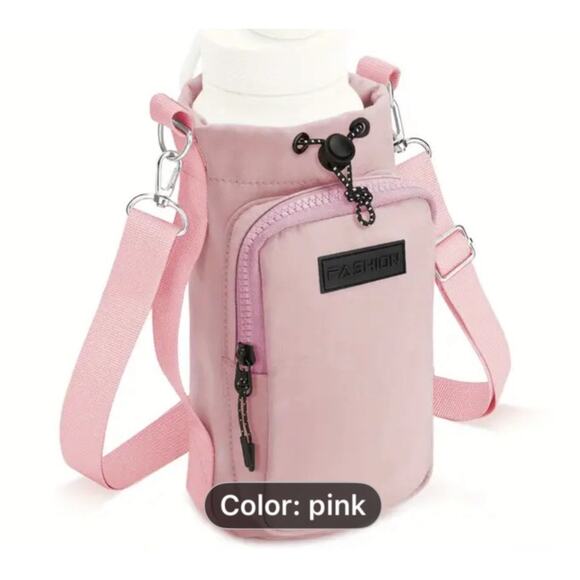 Insulated Water Bottle Bag - Durable
Neoprene Adjustable Strap, Metal Buckle New - Picture 1 of 5